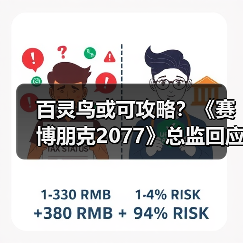 百灵鸟或可攻略?《赛博朋克2077》总监回应被砍DLC(图2) 百灵鸟或可攻略?《赛博朋克2077》总监回应被砍DLC(图2)