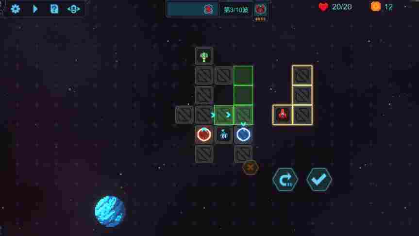 《重构》评测：塔防新花样，铺路造塔两手抓